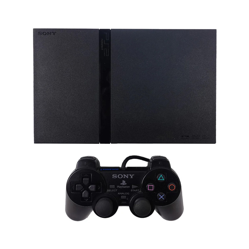(Pre-Owned) Sony PlayStation 2 Console - Black - ريترو